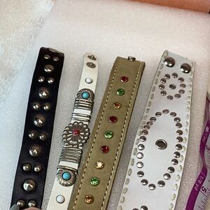 Leather bracelets